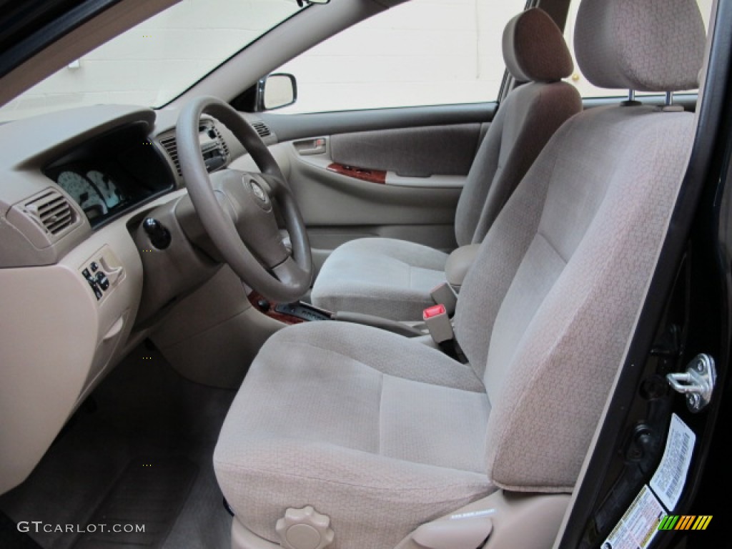 2004 Toyota Corolla LE Front Seat Photo #76629471