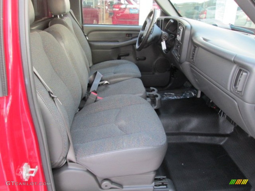 2006 Silverado 1500 Work Truck Regular Cab - Victory Red / Dark Charcoal photo #21