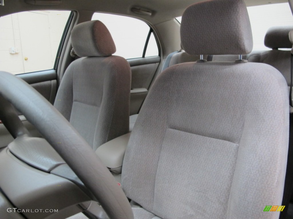 2004 Corolla LE - Black / Pebble Beige photo #15