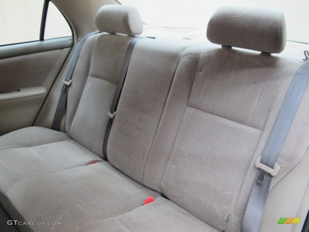 2004 Corolla LE - Black / Pebble Beige photo #17