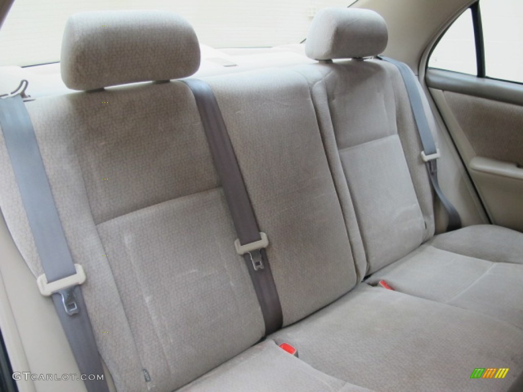 2004 Corolla LE - Black / Pebble Beige photo #18