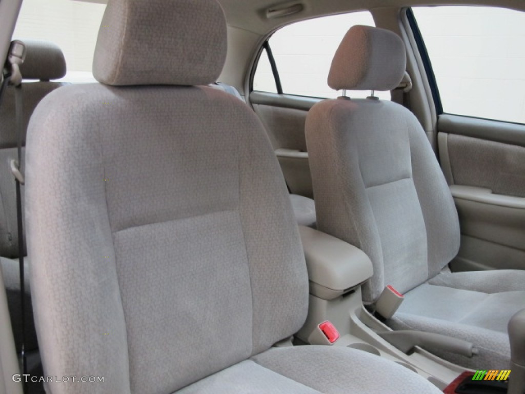 2004 Corolla LE - Black / Pebble Beige photo #20