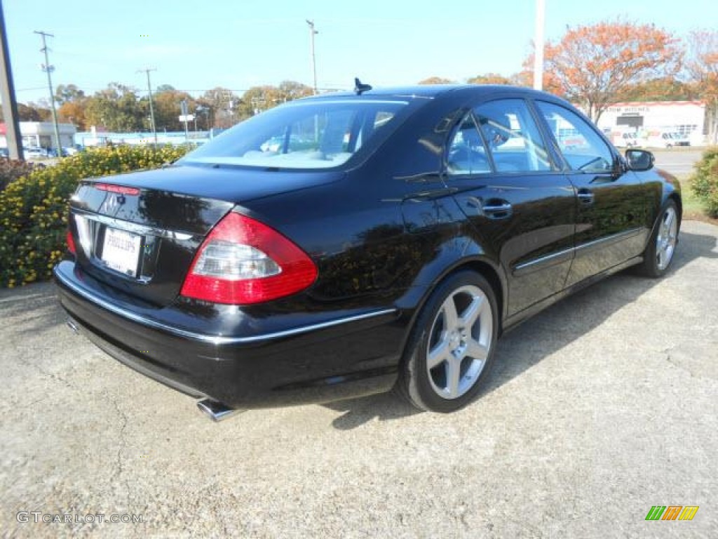 2009 E 350 Sedan - Black / Ash photo #3