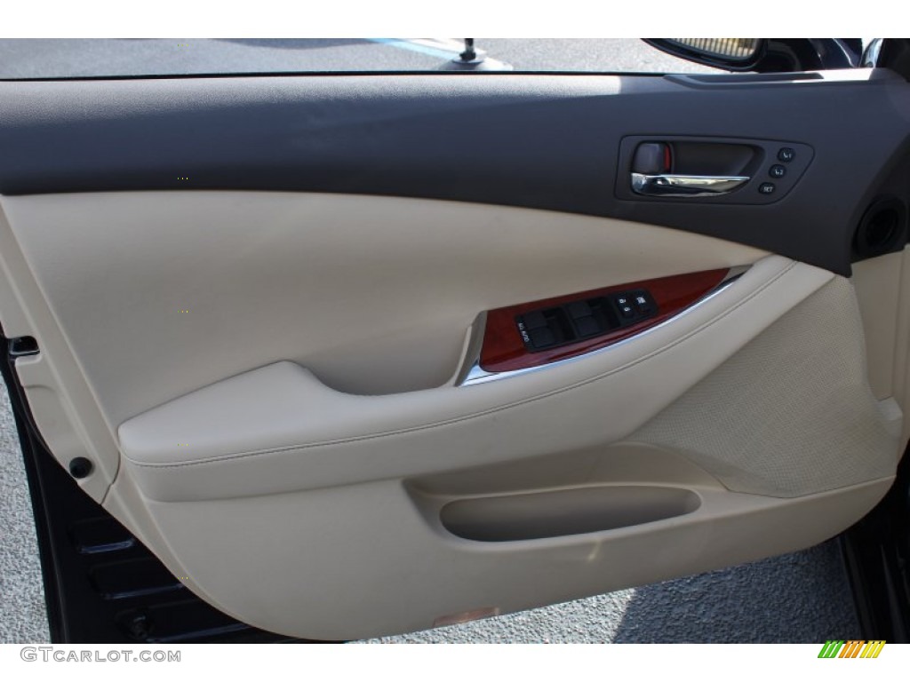 2010 Lexus ES 350 Parchment Door Panel Photo #76629777
