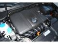 2.5 Liter DOHC 20-Valve 5 Cylinder 2010 Volkswagen Jetta Limited Edition Sedan Engine