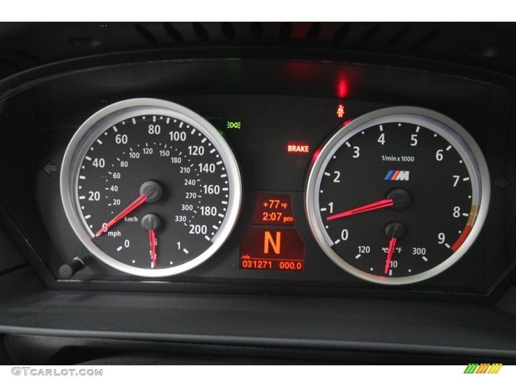 2008 BMW M5 Sedan Gauges Photos
