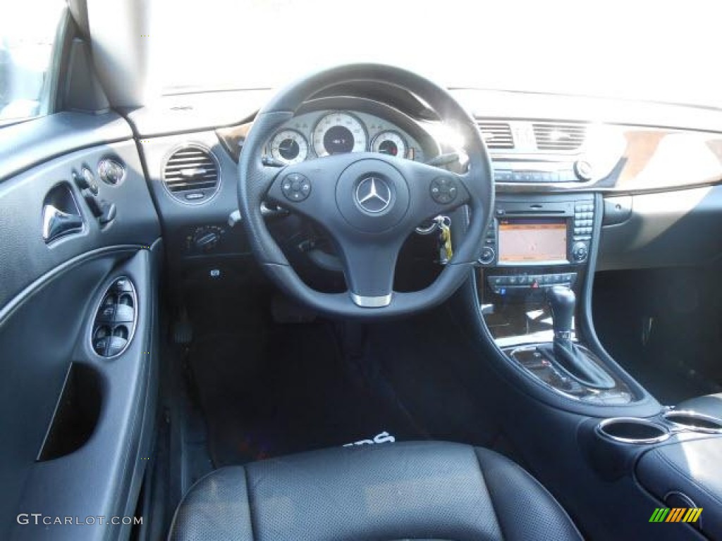 2009 CLS 550 - Flint Grey Metallic / Black photo #7