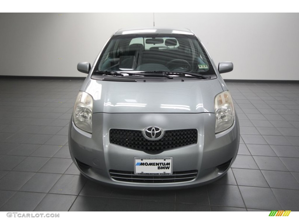 2007 Yaris 3 Door Liftback - Meteorite Metallic / Dark Charcoal photo #7