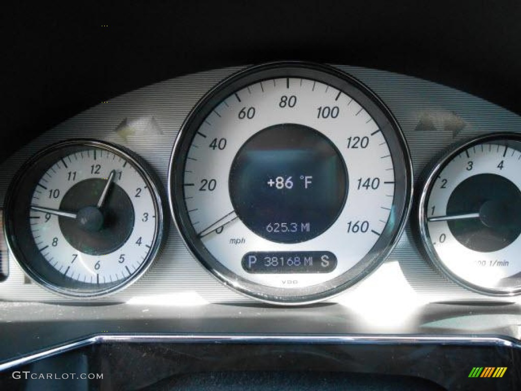 2009 CLS 550 - Flint Grey Metallic / Black photo #12
