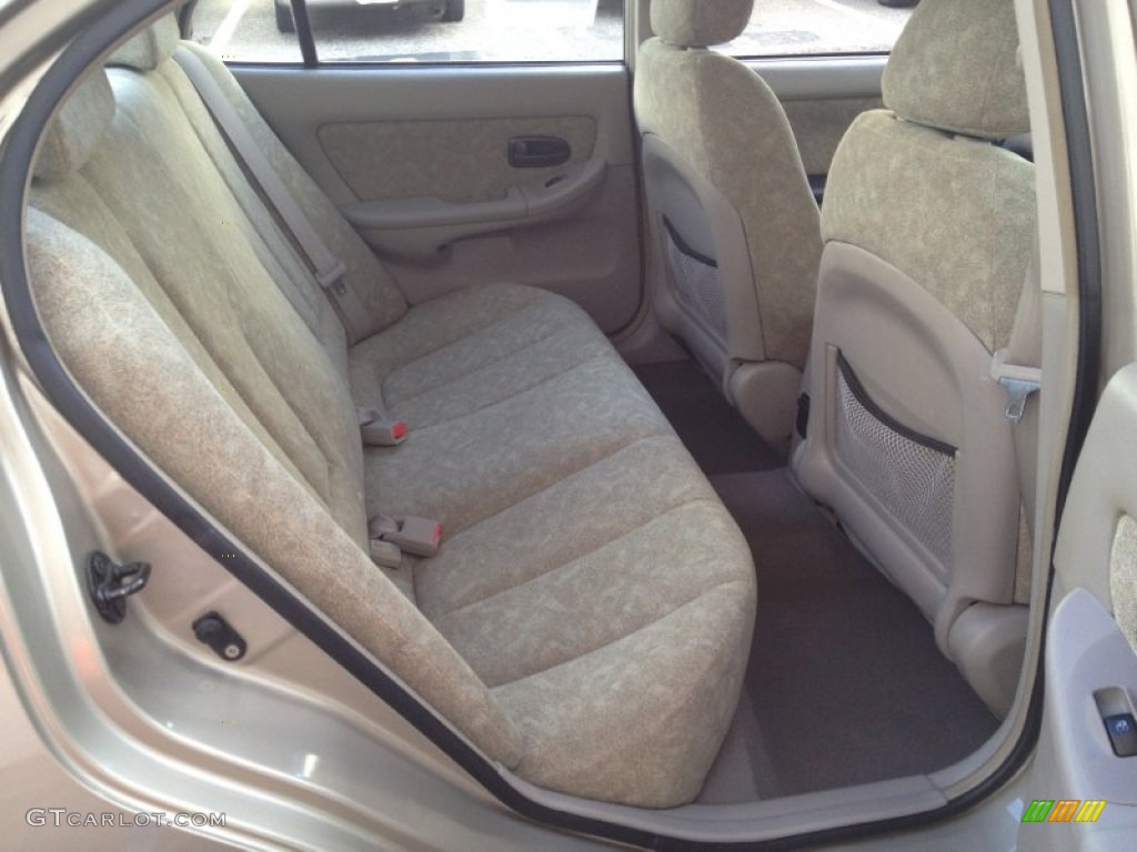 2001 Elantra GLS - Champagne / Beige photo #22