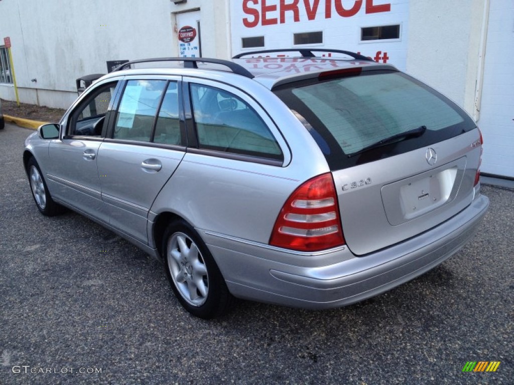 Brilliant Silver Metallic 2003 Mercedes-Benz C 320 4Matic Wagon Exterior Photo #76631961