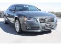 2011 Meteor Grey Pearl Effect Audi A5 2.0T quattro Coupe  photo #1