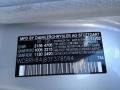 744: Brilliant Silver Metallic 2003 Mercedes-Benz C 320 4Matic Wagon Color Code