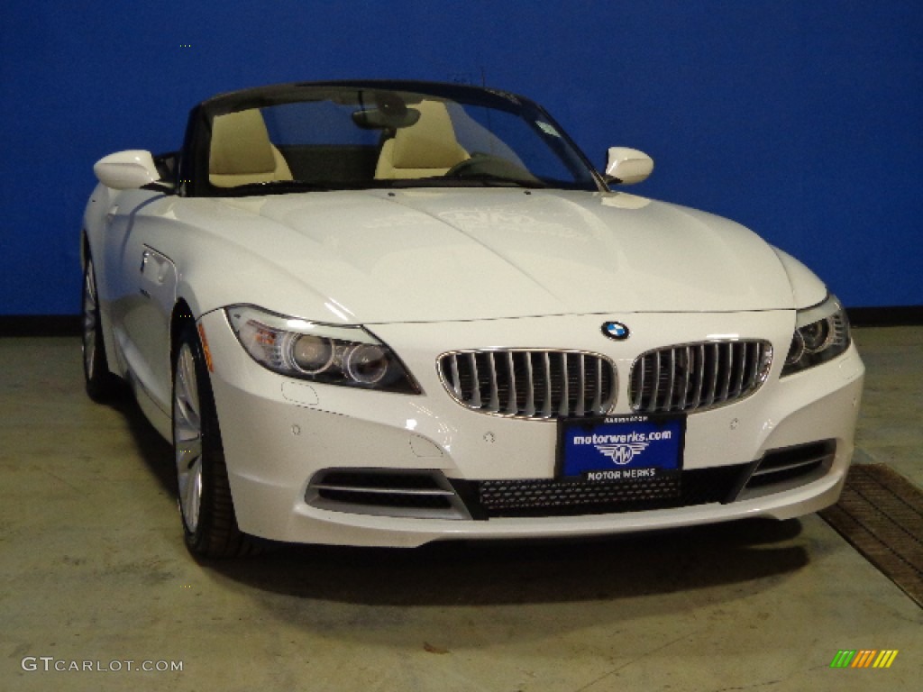 2012 Z4 sDrive35i - Alpine White / Beige photo #1