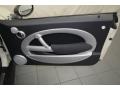 Space Gray/Panther Black 2006 Mini Cooper S Hardtop Door Panel