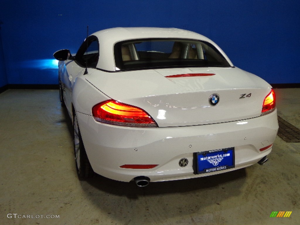 2012 Z4 sDrive35i - Alpine White / Beige photo #4