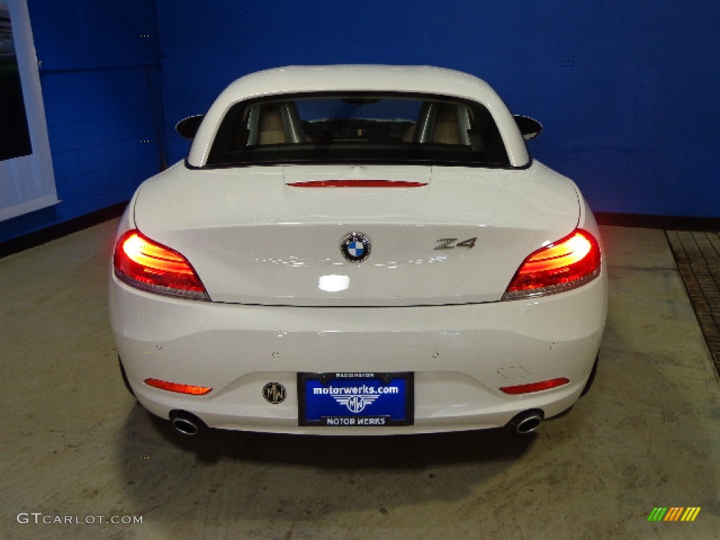 2012 Z4 sDrive35i - Alpine White / Beige photo #5