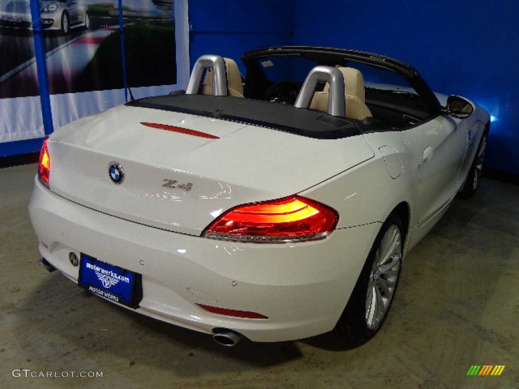 2012 Z4 sDrive35i - Alpine White / Beige photo #18