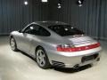 2004 Arctic Silver Metallic Porsche 911 Carrera 4S Coupe  photo #2