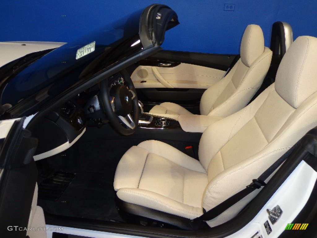 Beige Interior 2012 BMW Z4 sDrive35i Photo #76633017