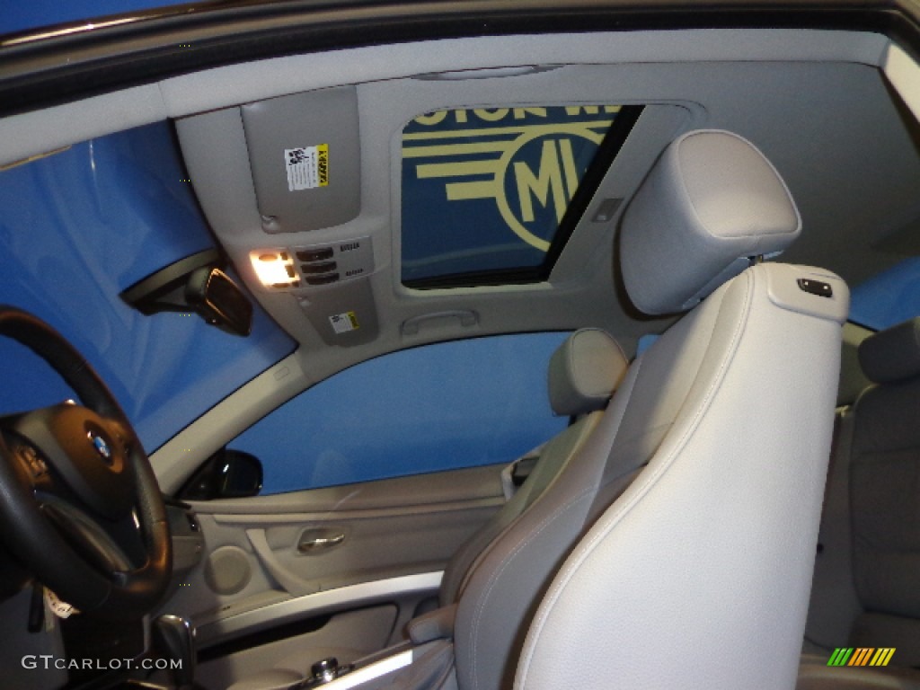 2010 3 Series 335i xDrive Coupe - Monaco Blue Metallic / Gray Dakota Leather photo #29