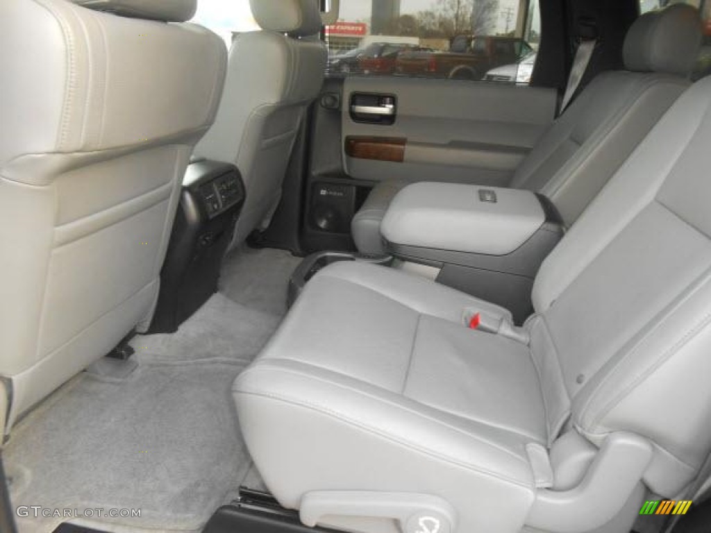 2010 Toyota Sequoia Platinum 4WD Rear Seat Photo #76634244
