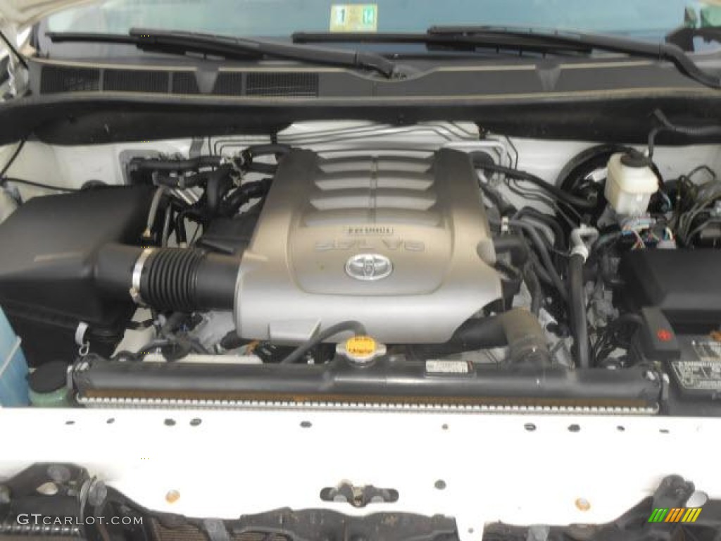2010 Toyota Sequoia Platinum 4WD 5.7 Liter i-Force Flex-Fuel DOHC 32-Valve VVT-i V8 Engine Photo #76634304
