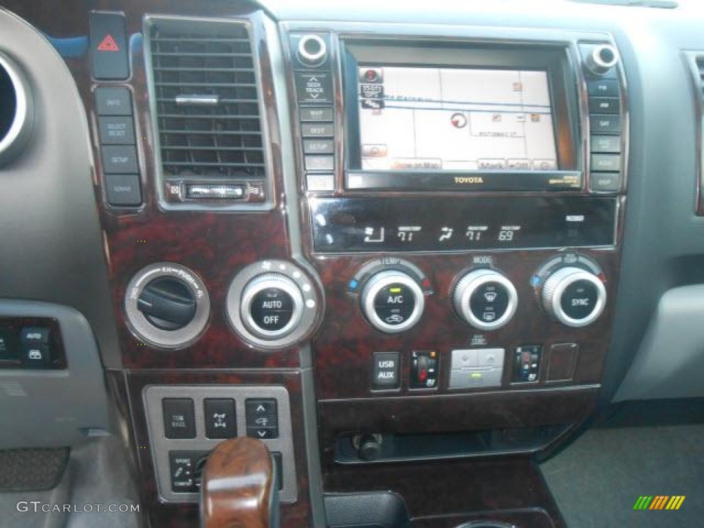 2010 Toyota Sequoia Platinum 4WD Controls Photos