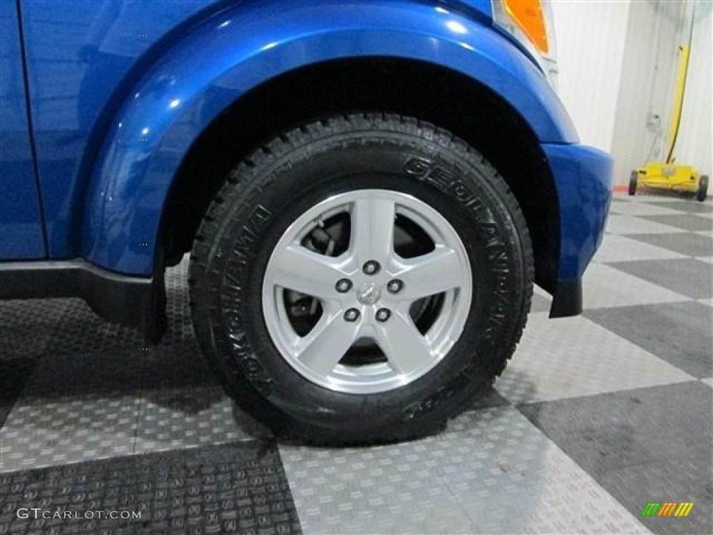 2008 Nitro SXT - Electric Blue Pearl / Dark Slate Gray/Light Slate Gray photo #8