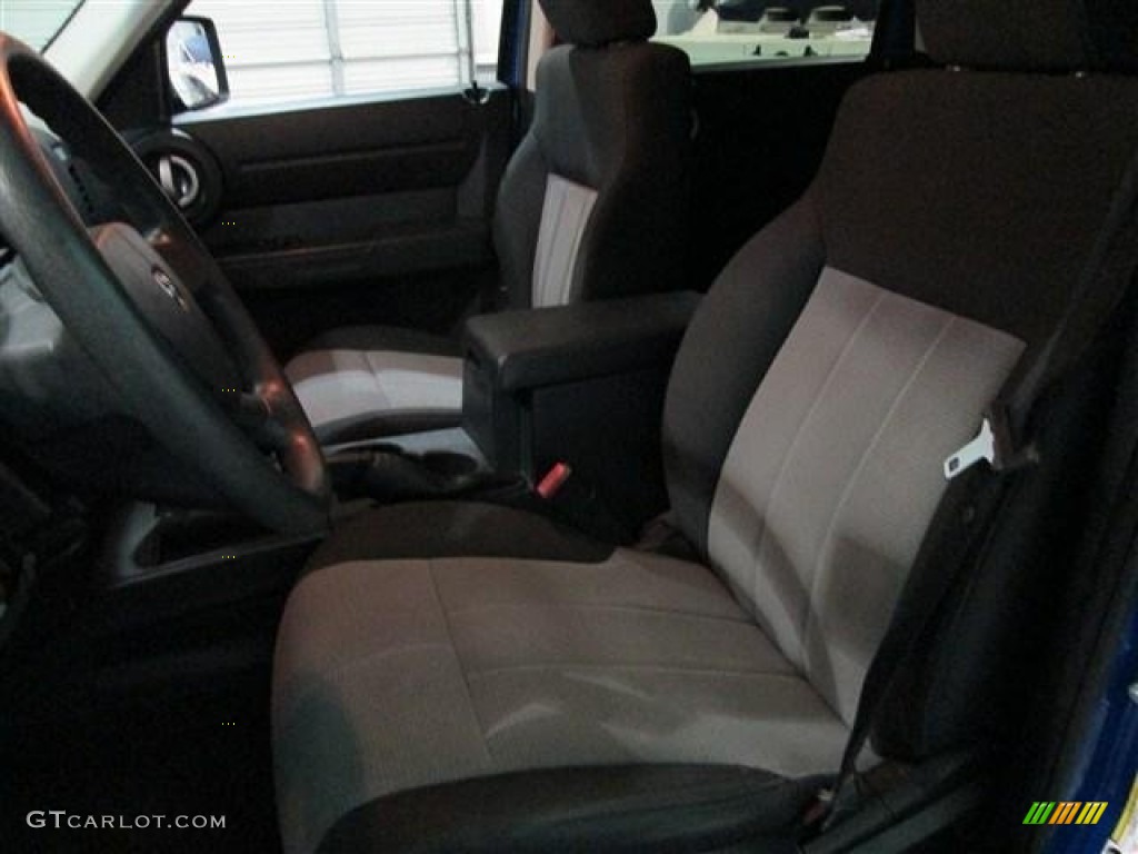 2008 Nitro SXT - Electric Blue Pearl / Dark Slate Gray/Light Slate Gray photo #11
