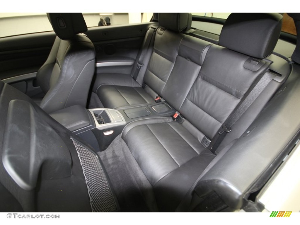 2012 BMW 3 Series 335is Convertible Rear Seat Photo #76635543