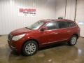 2013 Crystal Red Tintcoat Buick Enclave Leather  photo #1