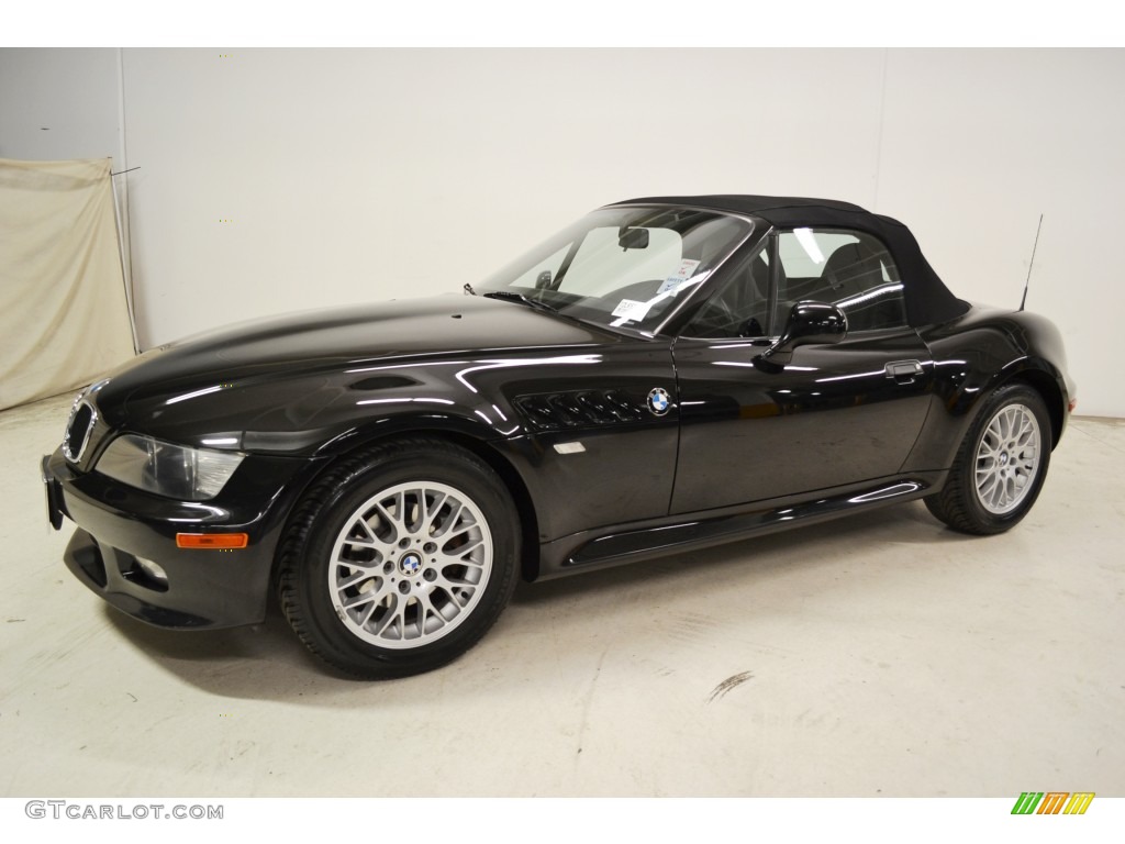 Jet Black 2002 BMW Z3 2.5i Roadster Exterior Photo #76635800