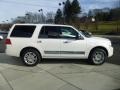 2012 White Platinum Metallic Tri-Coat Lincoln Navigator 4x4  photo #6