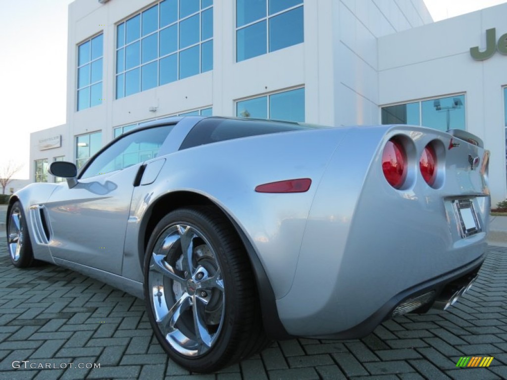 Blade Silver Metallic 2010 Chevrolet Corvette Grand Sport Coupe Exterior Photo #76637220