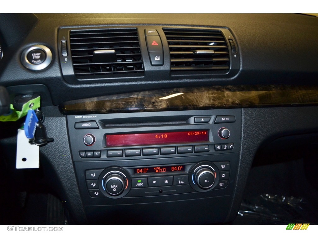 2012 1 Series 128i Coupe - Space Grey Metallic / Black photo #19