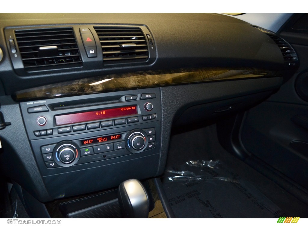 2012 1 Series 128i Coupe - Space Grey Metallic / Black photo #20