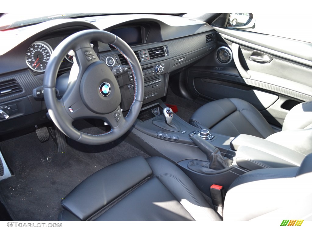 Black Interior 2012 BMW M3 Coupe Photo #76638490