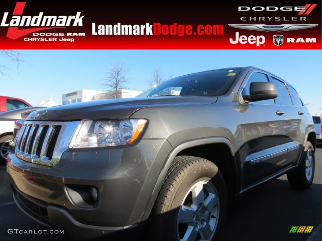 2011 Grand Cherokee Laredo - Dark Charcoal Pearl / Dark Graystone/Medium Graystone photo #1