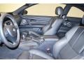Black 2012 BMW M3 Coupe Interior Color