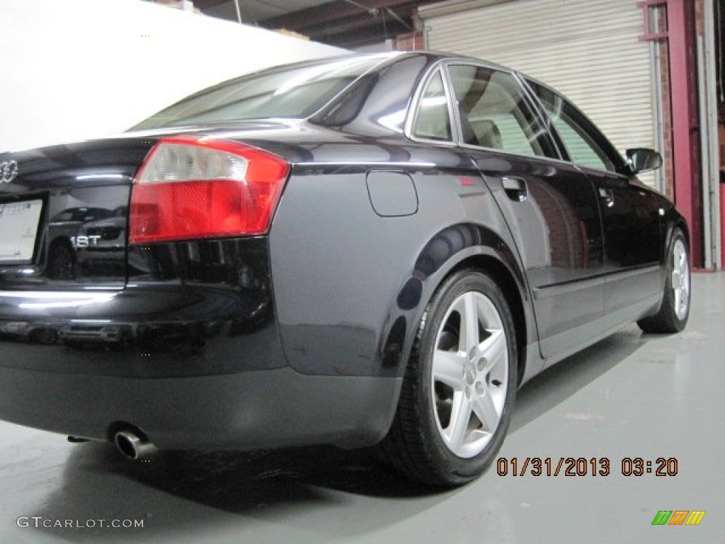 2003 A4 1.8T Sedan - Ming Blue Pearl Effect / Beige photo #15