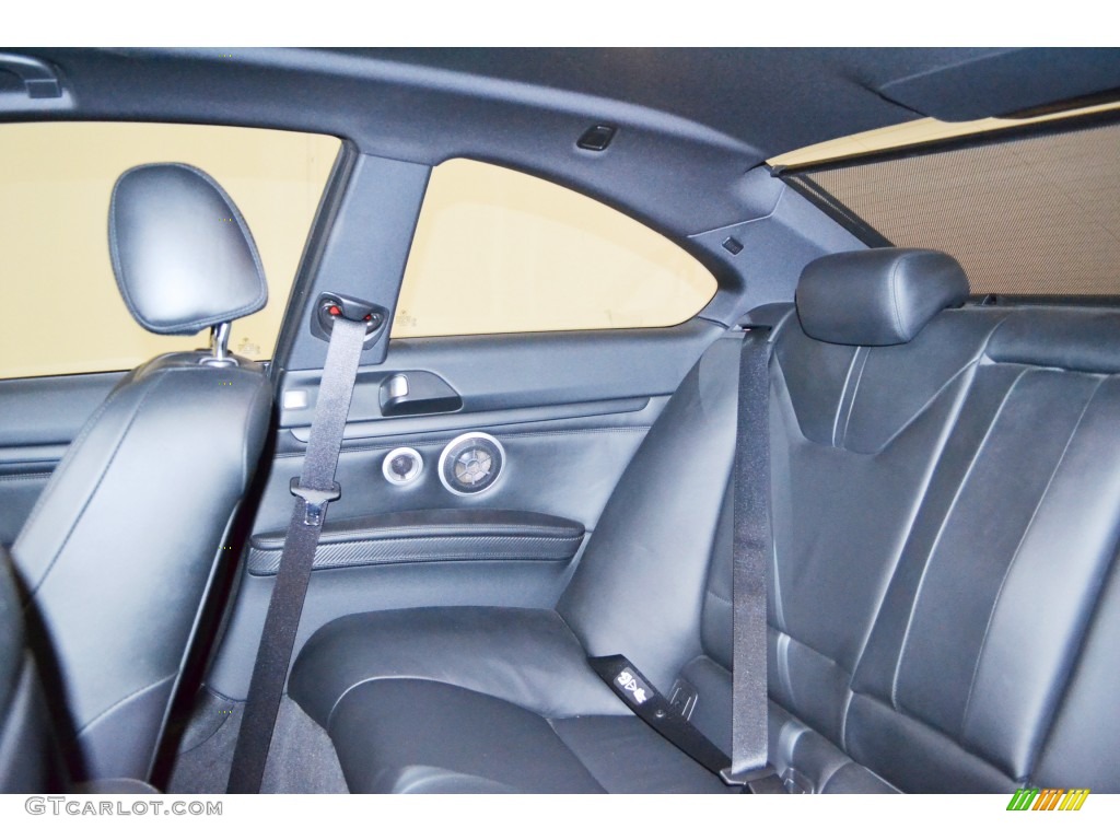 2012 BMW M3 Coupe Rear Seat Photo #76639563