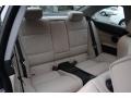 Oyster/Black Rear Seat Photo for 2012 BMW 3 Series #76639638