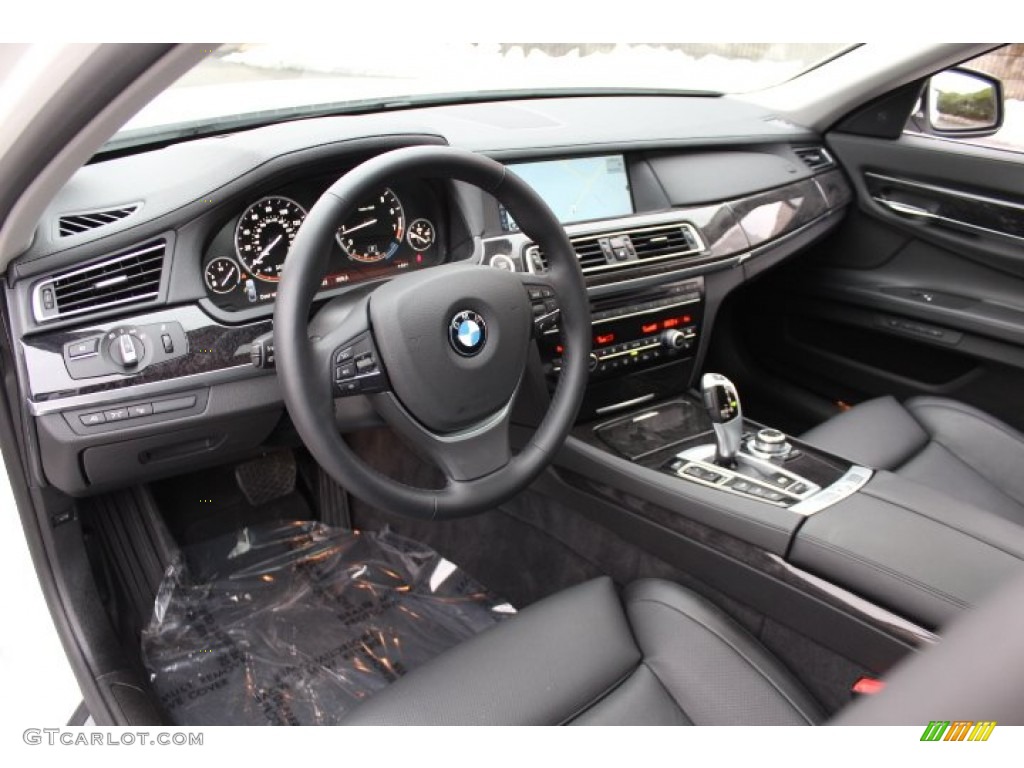 2012 7 Series 750i xDrive Sedan - Alpine White / Black photo #10