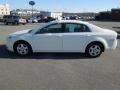 White - Malibu LS Sedan Photo No. 3