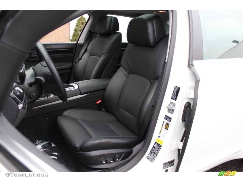 2012 7 Series 750i xDrive Sedan - Alpine White / Black photo #12