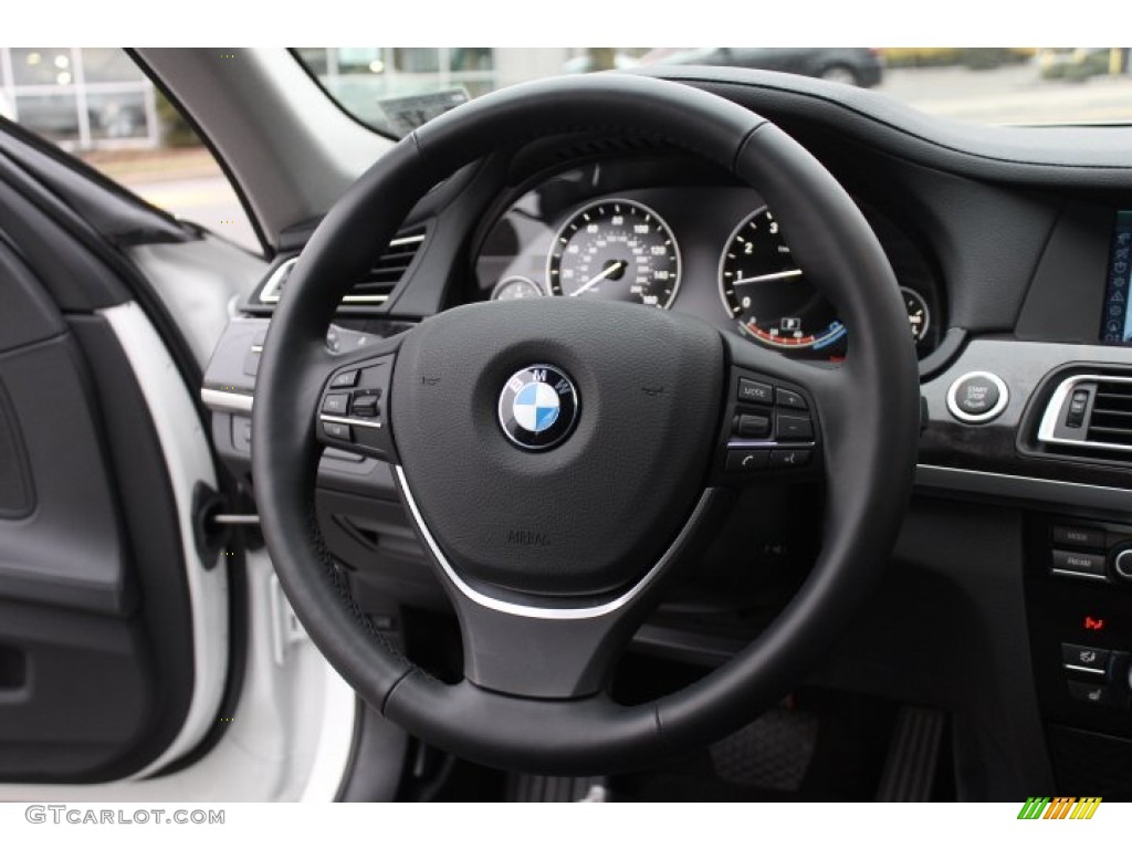 2012 7 Series 750i xDrive Sedan - Alpine White / Black photo #16