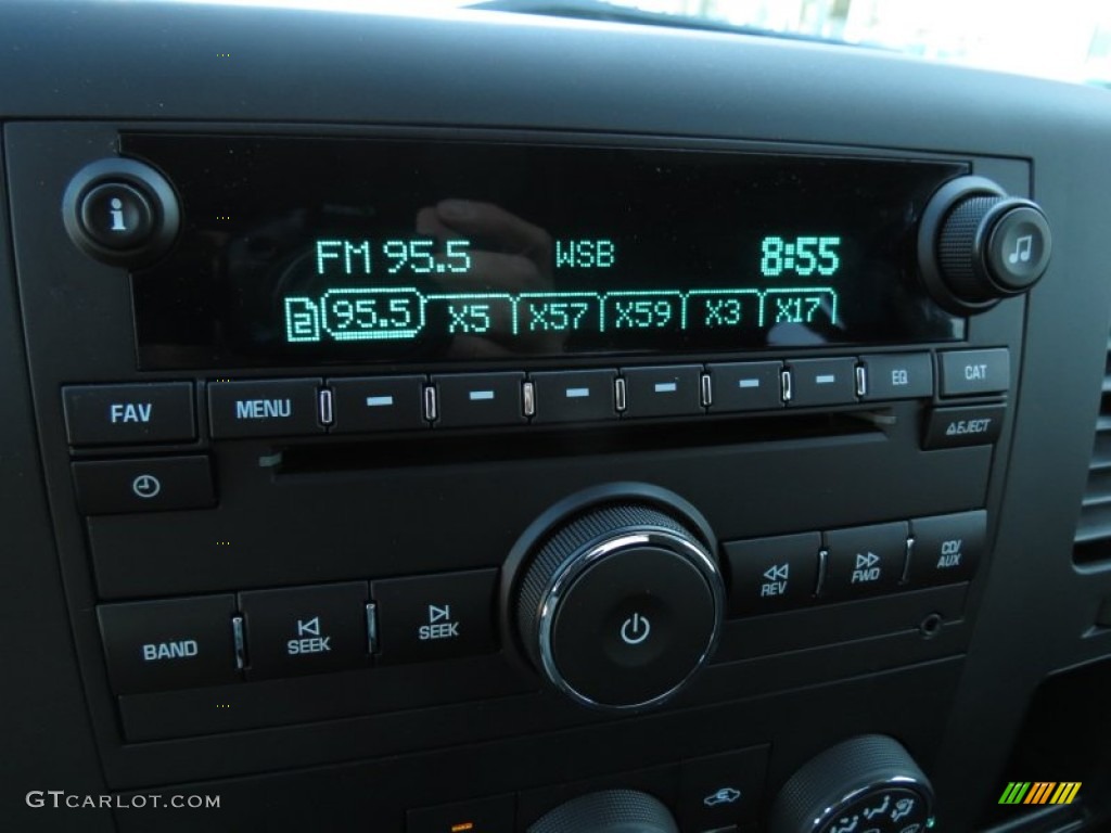 2012 Silverado 1500 LS Extended Cab - Imperial Blue Metallic / Dark Titanium photo #28