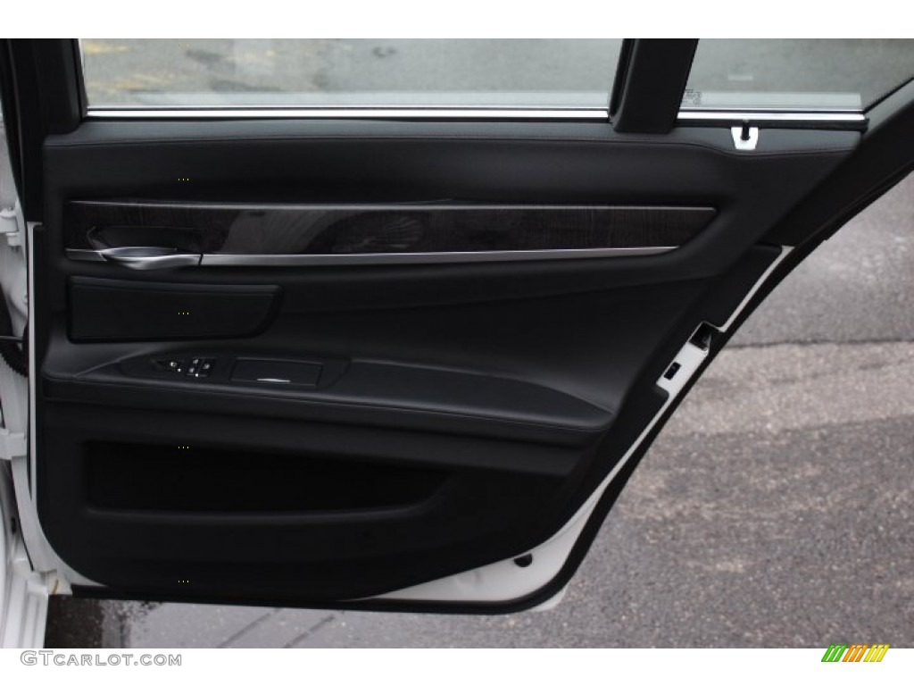 2012 7 Series 750i xDrive Sedan - Alpine White / Black photo #23