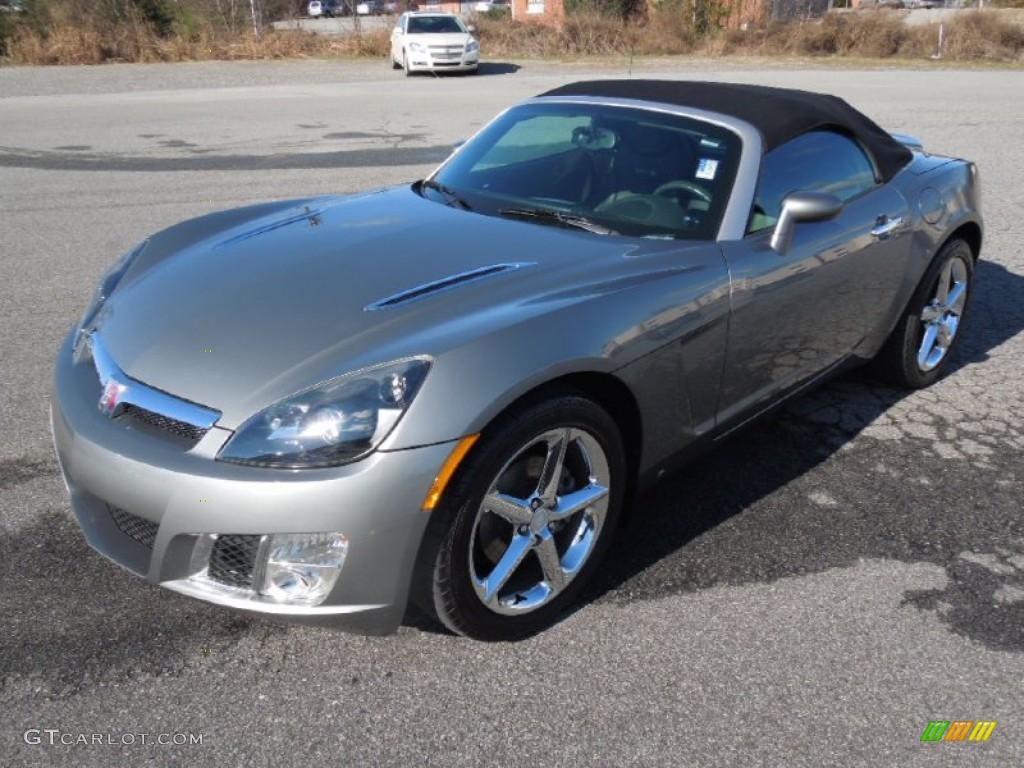 2007 Sky Red Line Roadster - Silver Graphite / Black photo #2